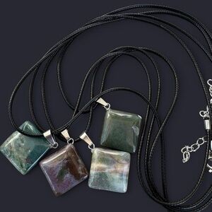 Ocean Jasper Pendant Necklace